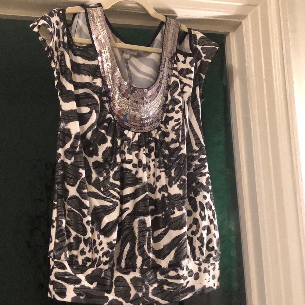 Fun sexy cold shoulder dressy women’s top